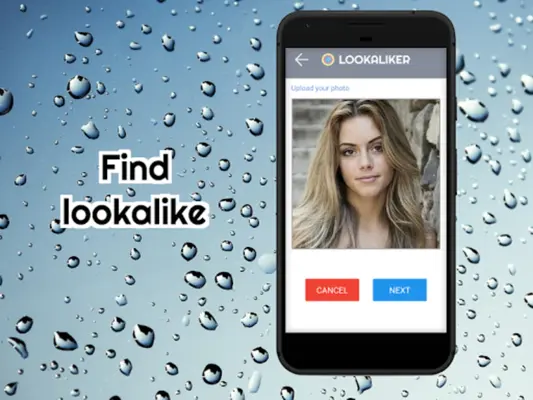 Lookaliker Find out your cele android App screenshot 1